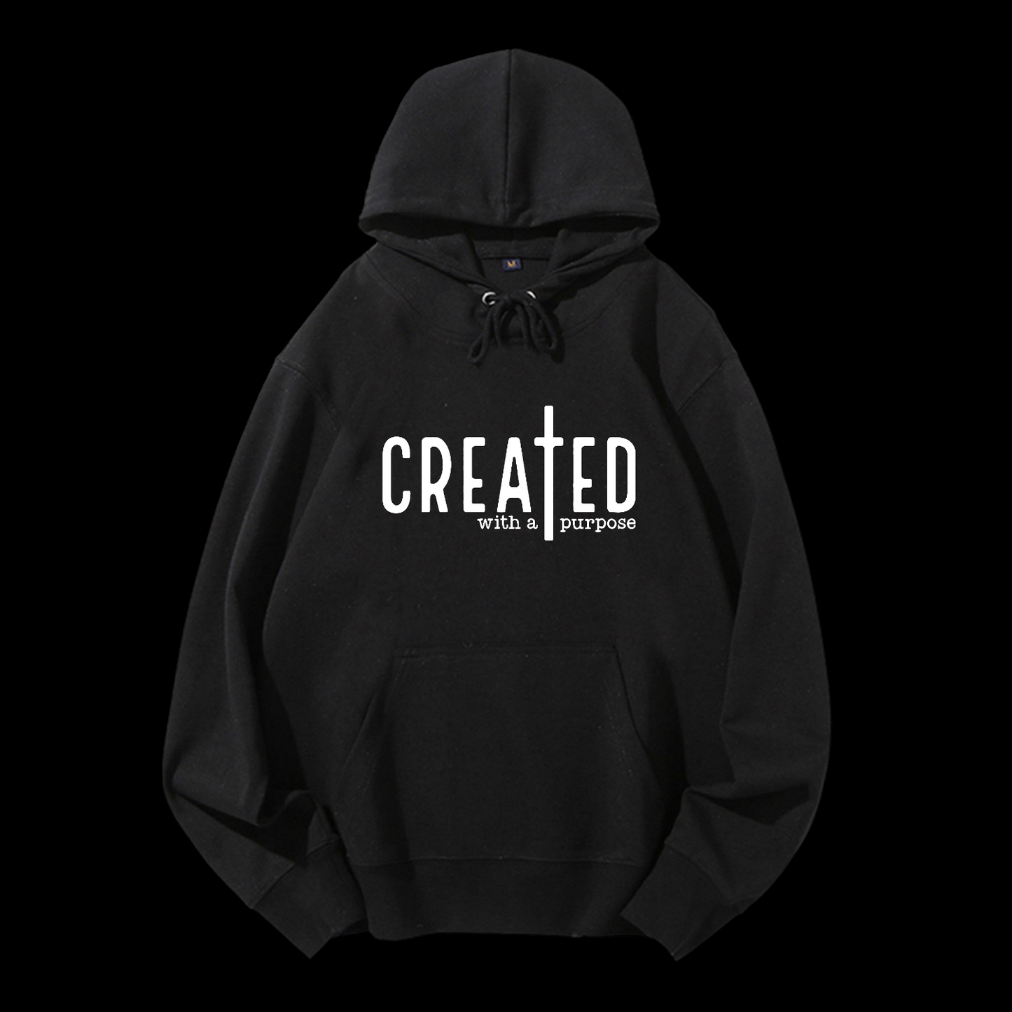 Created With A Purpose Drawstring Hoodie