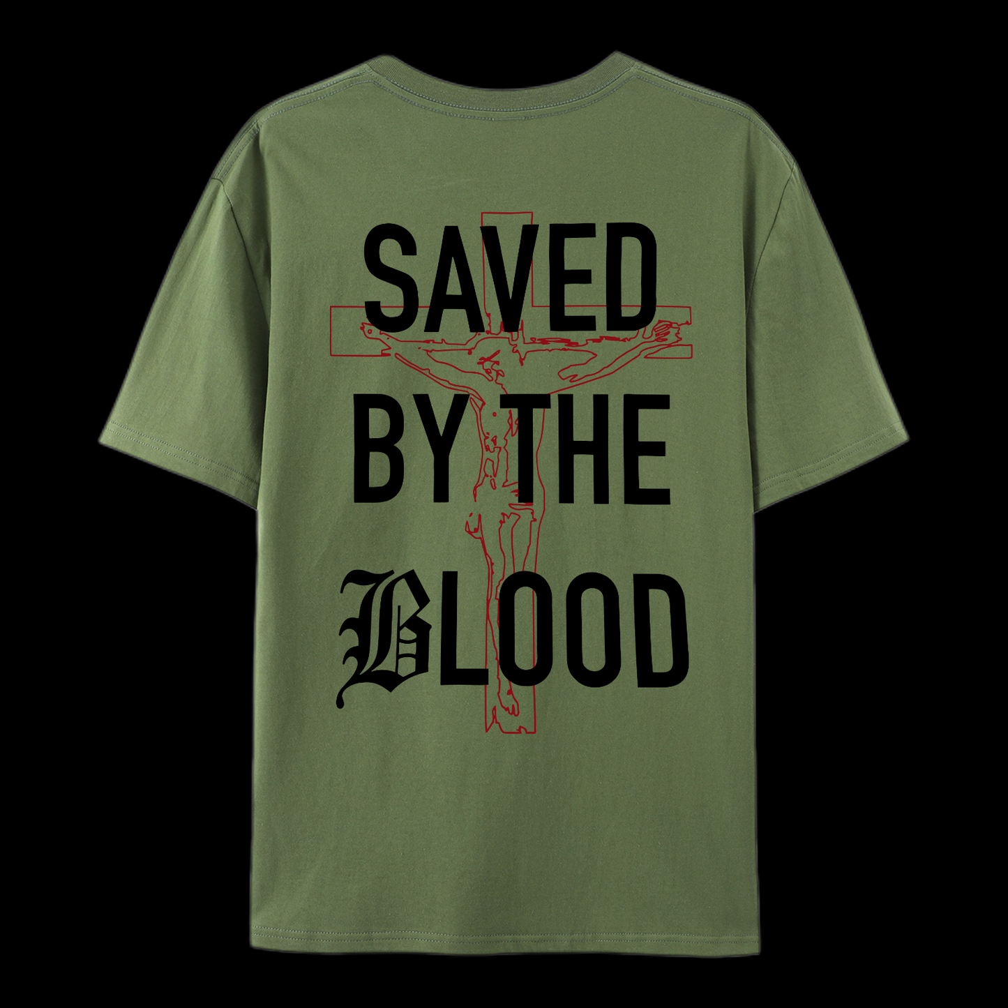 Saved By The Lord Cotton T-Shirt