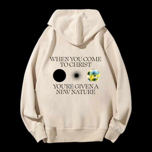 When You Come To Christ Drawstring Hoodie
