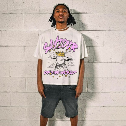 Saviour Of The World Cotton T-Shirt