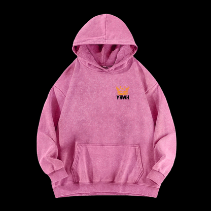 Yhwh Not My Way Washed Hoodie