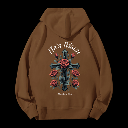 He's Risen Drawstring Hoodie