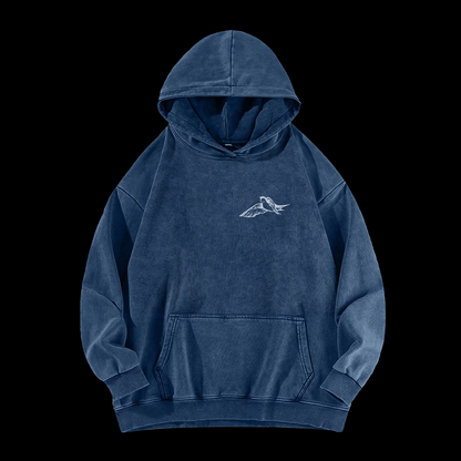 Look At The Birds Of The Air Washed Hoodie