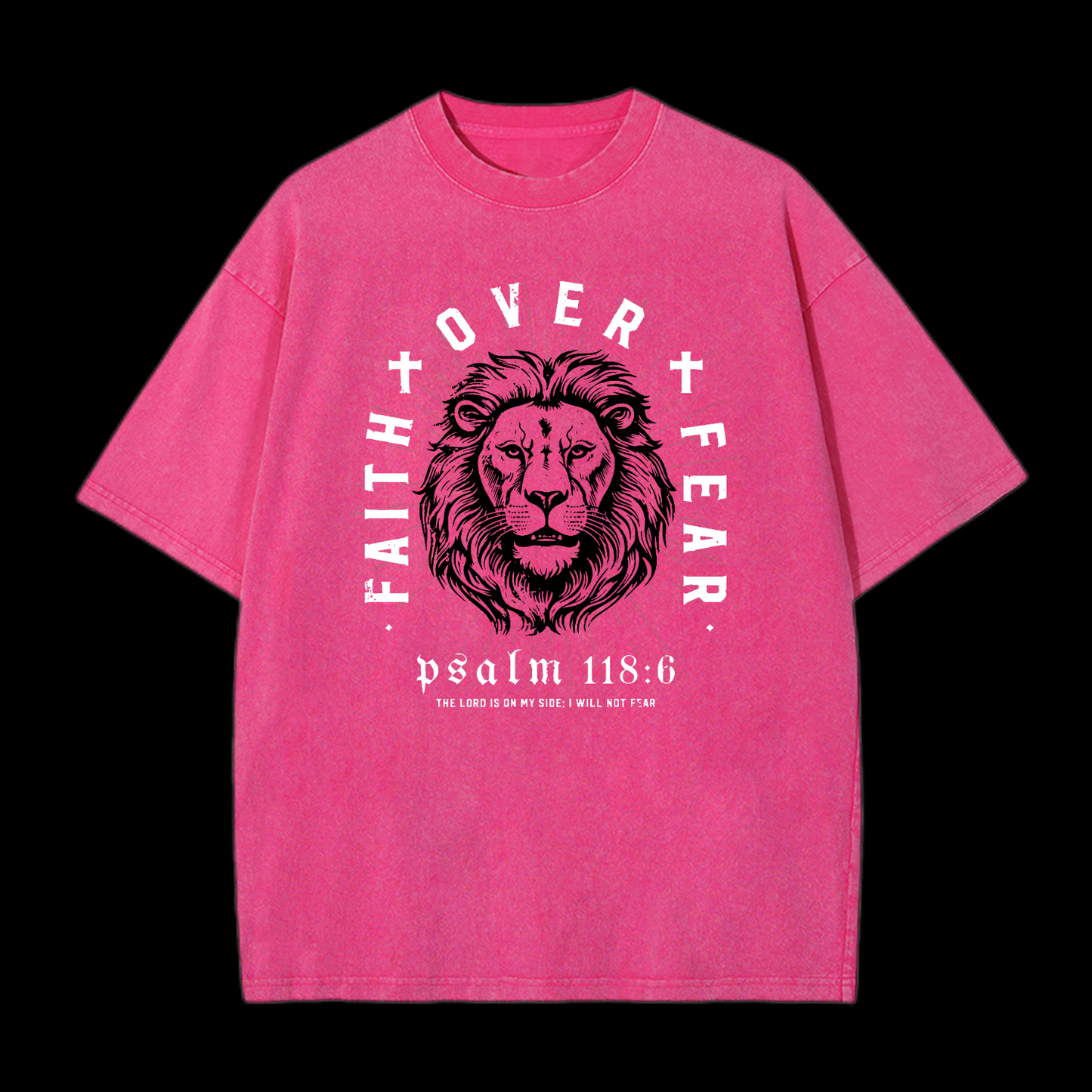 Faith Over Fear Washed T-Shirt