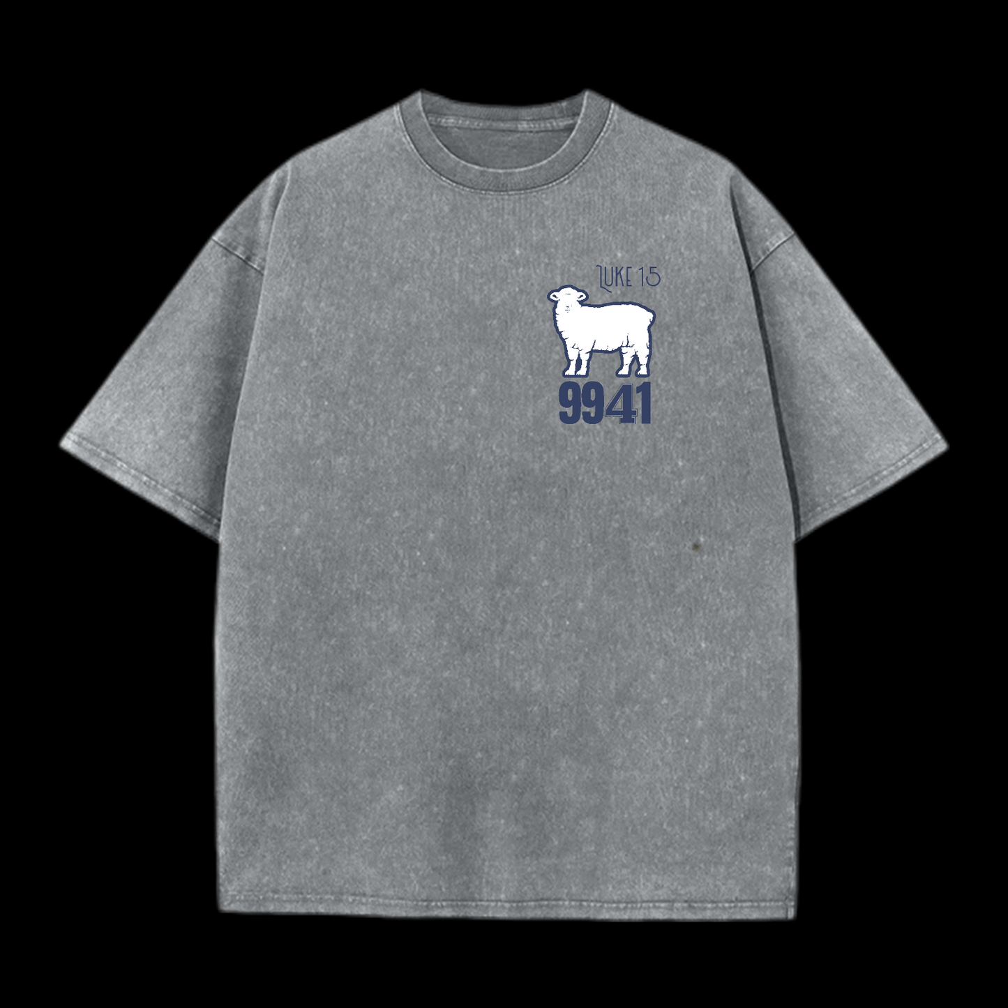 The Lost Sheep Parable Washed T-Shirt