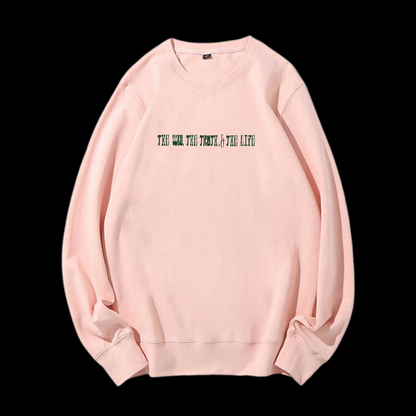 The Way The Truth The Life Crewneck Sweatshirt