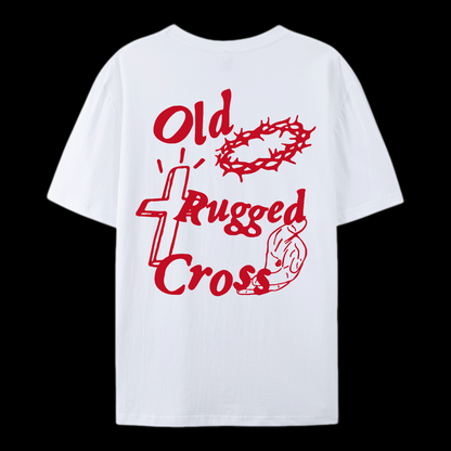 Old Rugged Cross Cotton T-Shirt