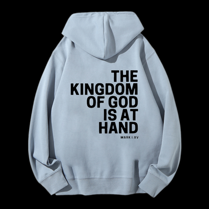 The Kingdom Of God Drawstring Hoodie