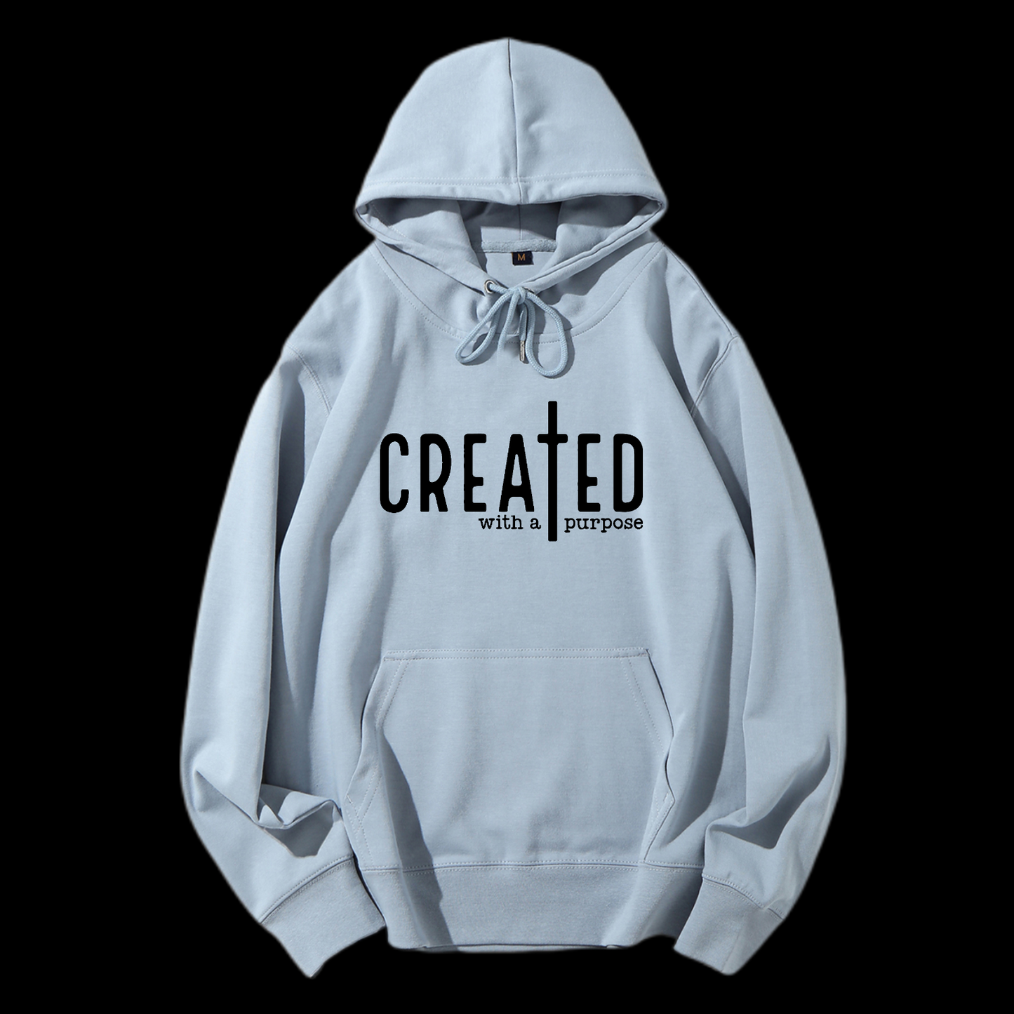 Created With A Purpose Drawstring Hoodie