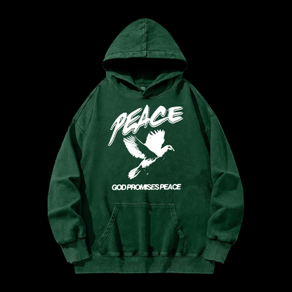 Peace Washed Hoodie