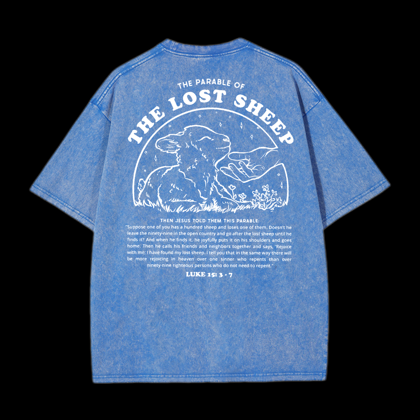 The Parable Of The Lost Sheep Washed T-Shirt