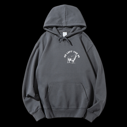 He Left The 99 Drawstring Hoodie