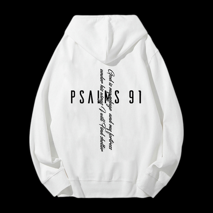Psalm 91 Drawstring Hoodie