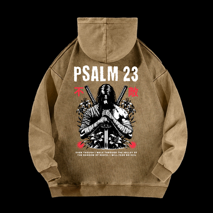 Fear No Evil  Washed Hoodie