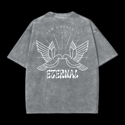God's Peace Is Eternal Washed T-Shirt