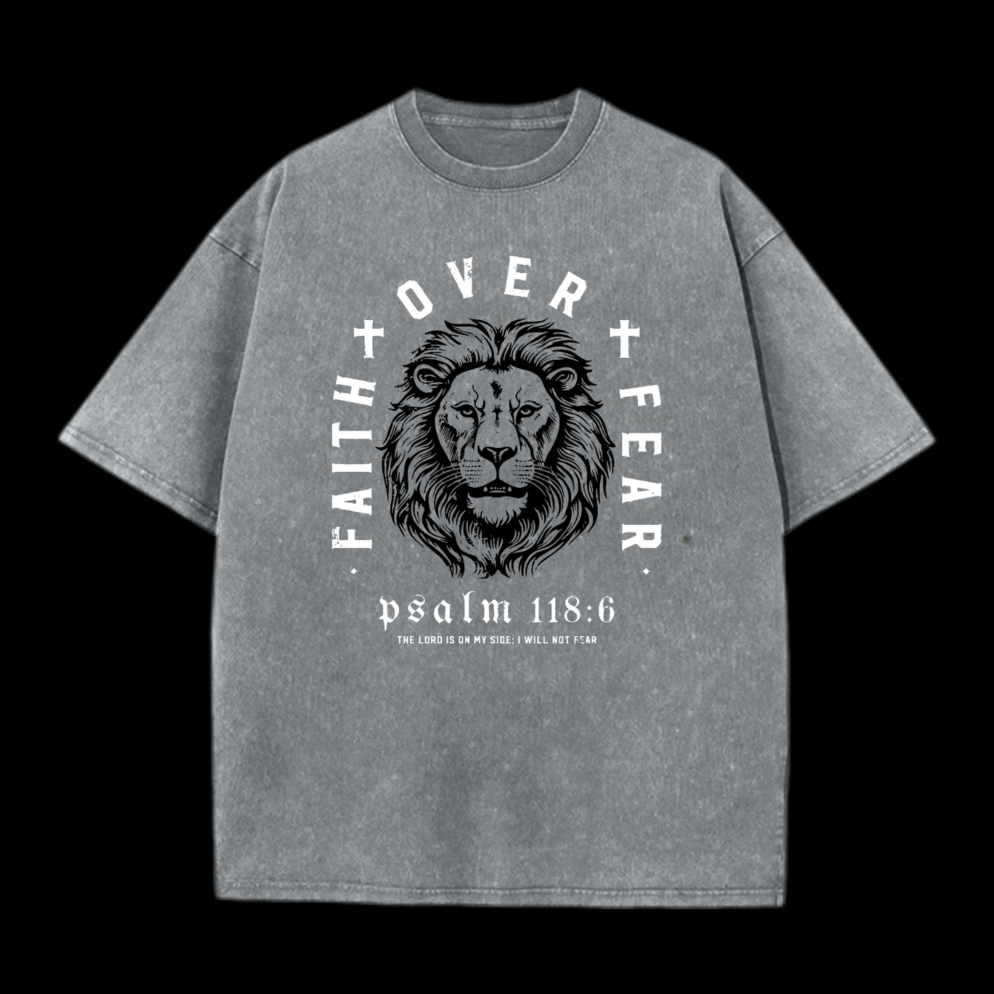 Faith Over Fear Washed T-Shirt