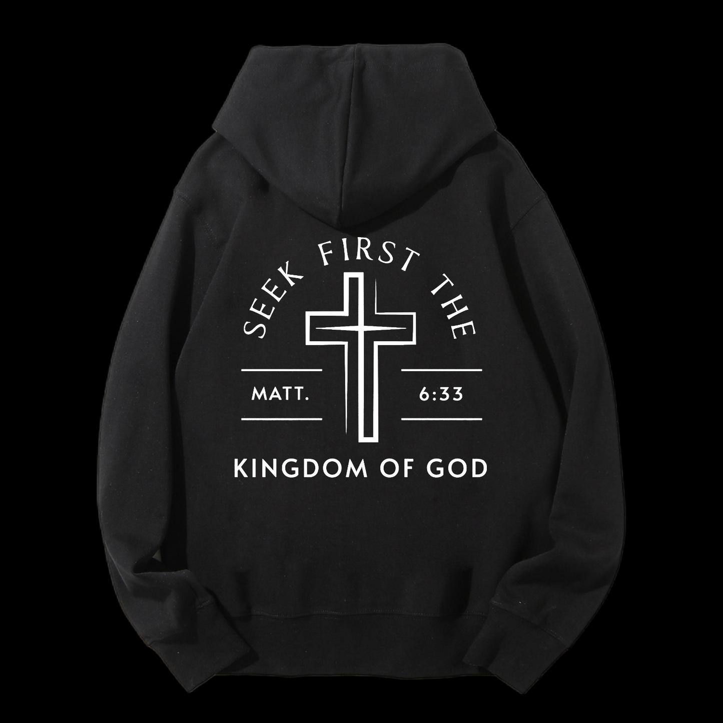 Kingdom Of God Drawstring Hoodie