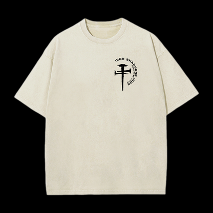 Iron Sharpens Iron Washed T-Shirt