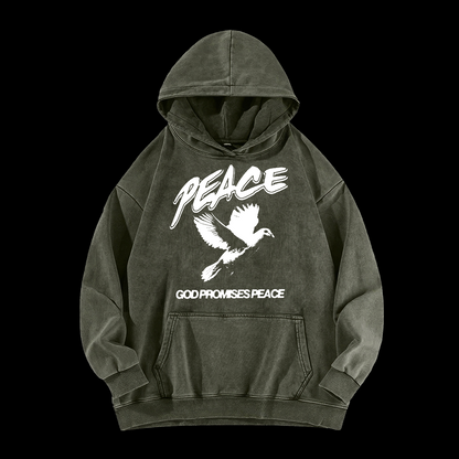 Peace Washed Hoodie