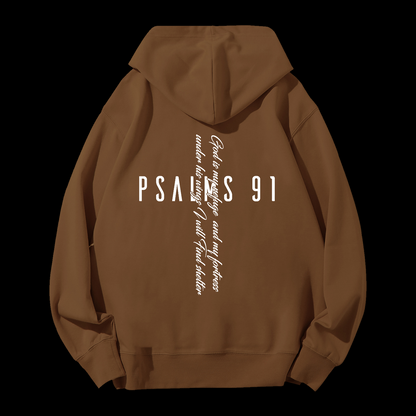 Psalm 91 Drawstring Hoodie
