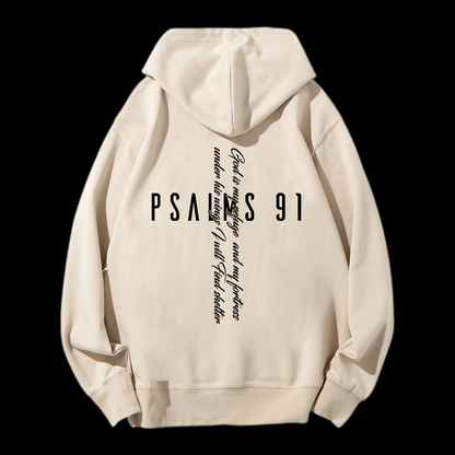 Psalm 91 Drawstring Hoodie