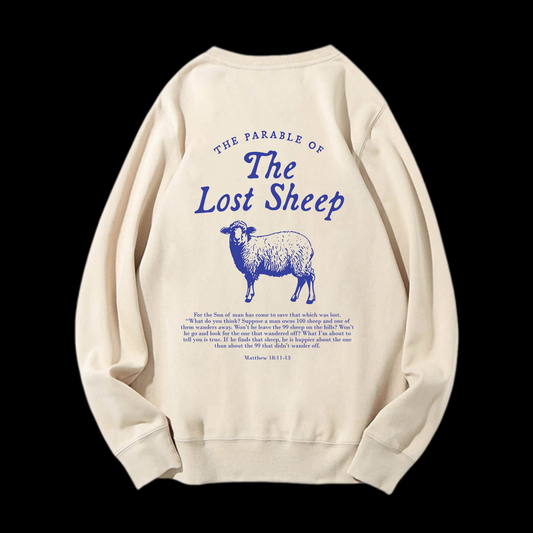 The Parable Of The Lost Sheep Crewneck Sweatshirt