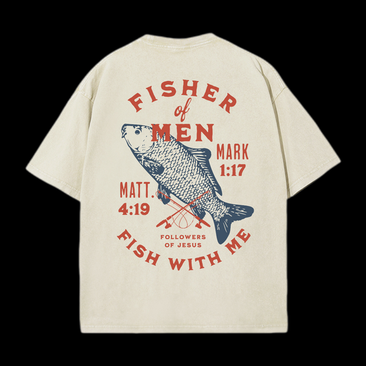 Fisher Of Men Washed T-Shirt