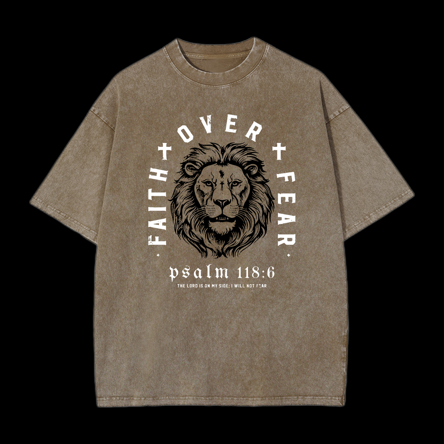 Faith Over Fear Washed T-Shirt