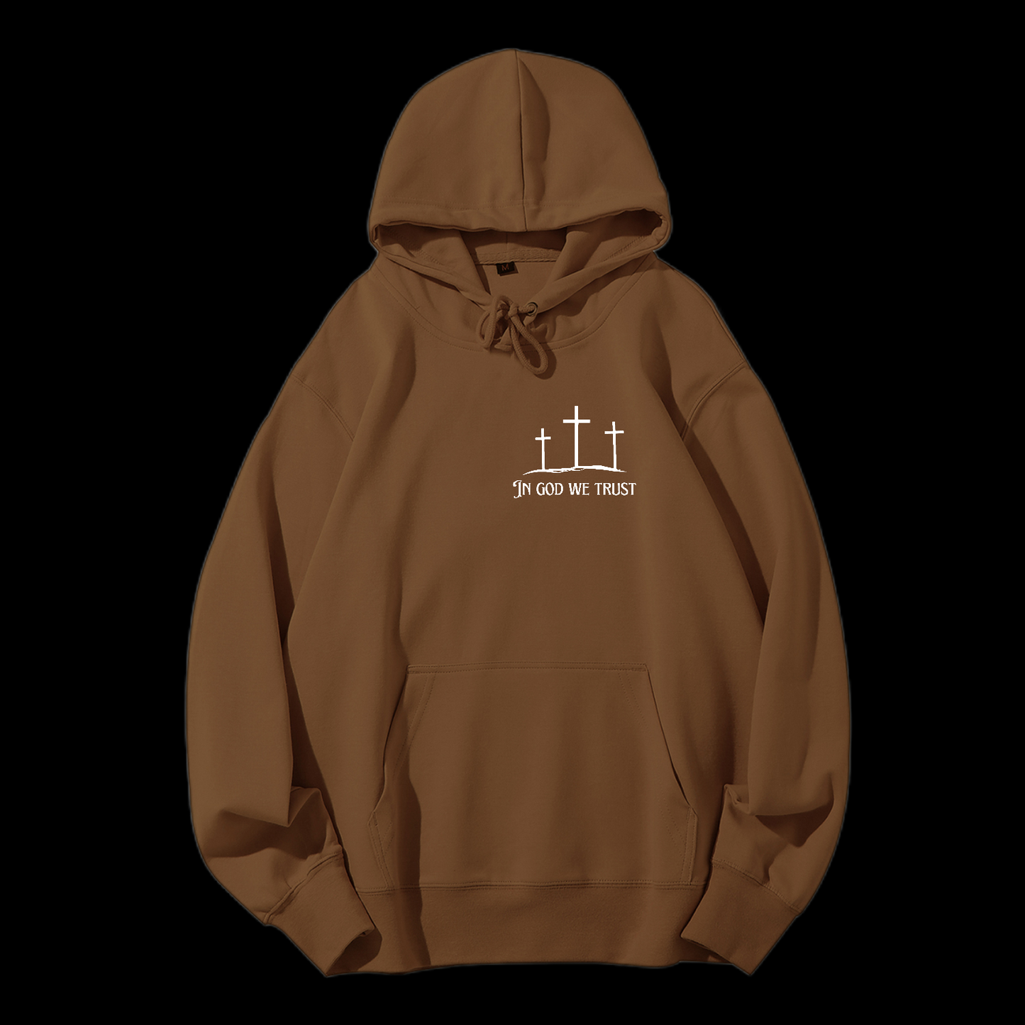 In God We Trust Drawstring Hoodie