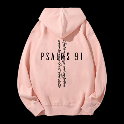 Psalm 91 Drawstring Hoodie