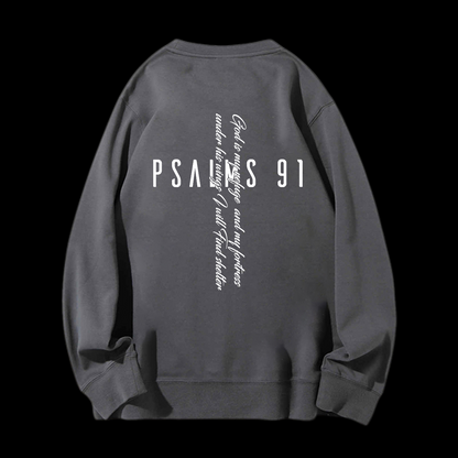 Psalm 91 Crewneck Sweatshirt