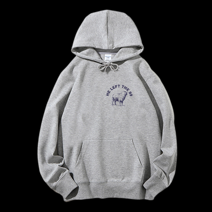 He Left The 99 Drawstring Hoodie