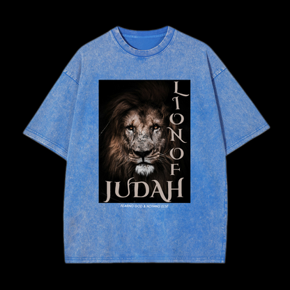 Lion Of Judan Washed T-Shirt