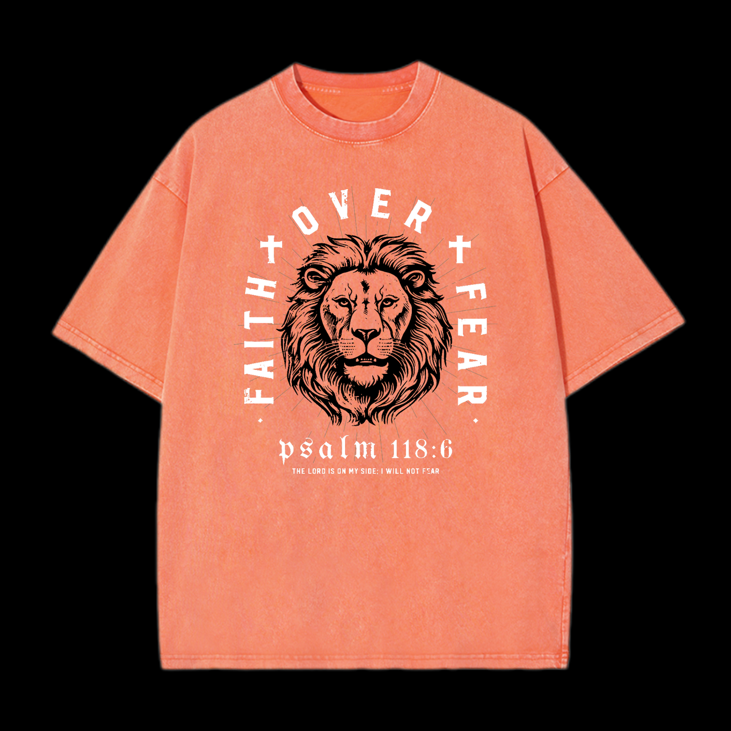 Faith Over Fear Washed T-Shirt
