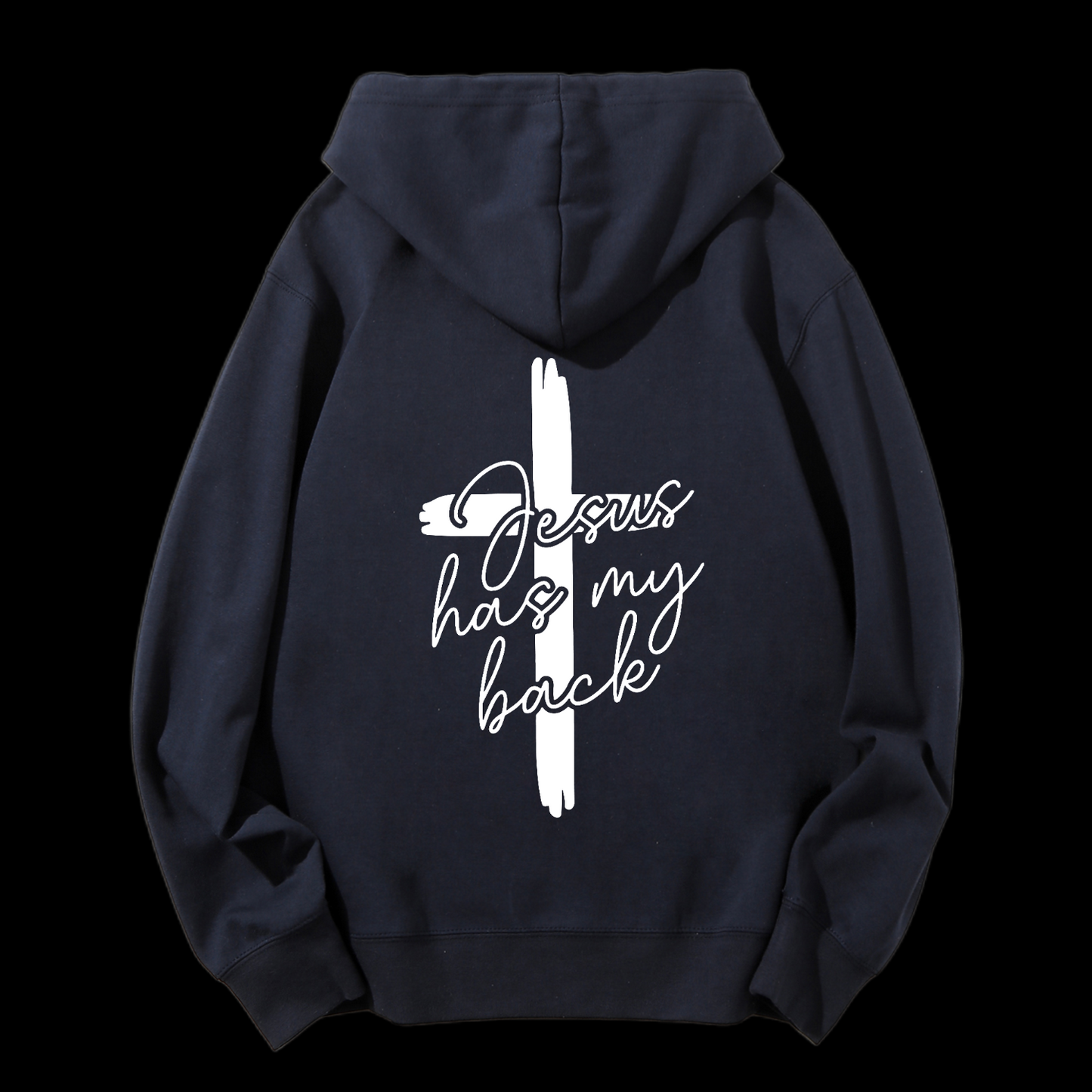 Jesus Has My Bacle Drawstring Hoodie