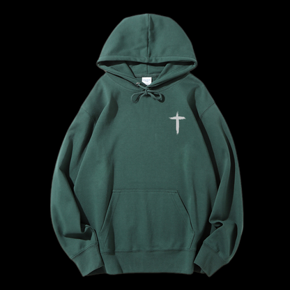 I Live For Him Drawstring Hoodie