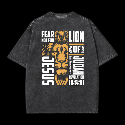 Lion Of Judah Washed T-Shirt