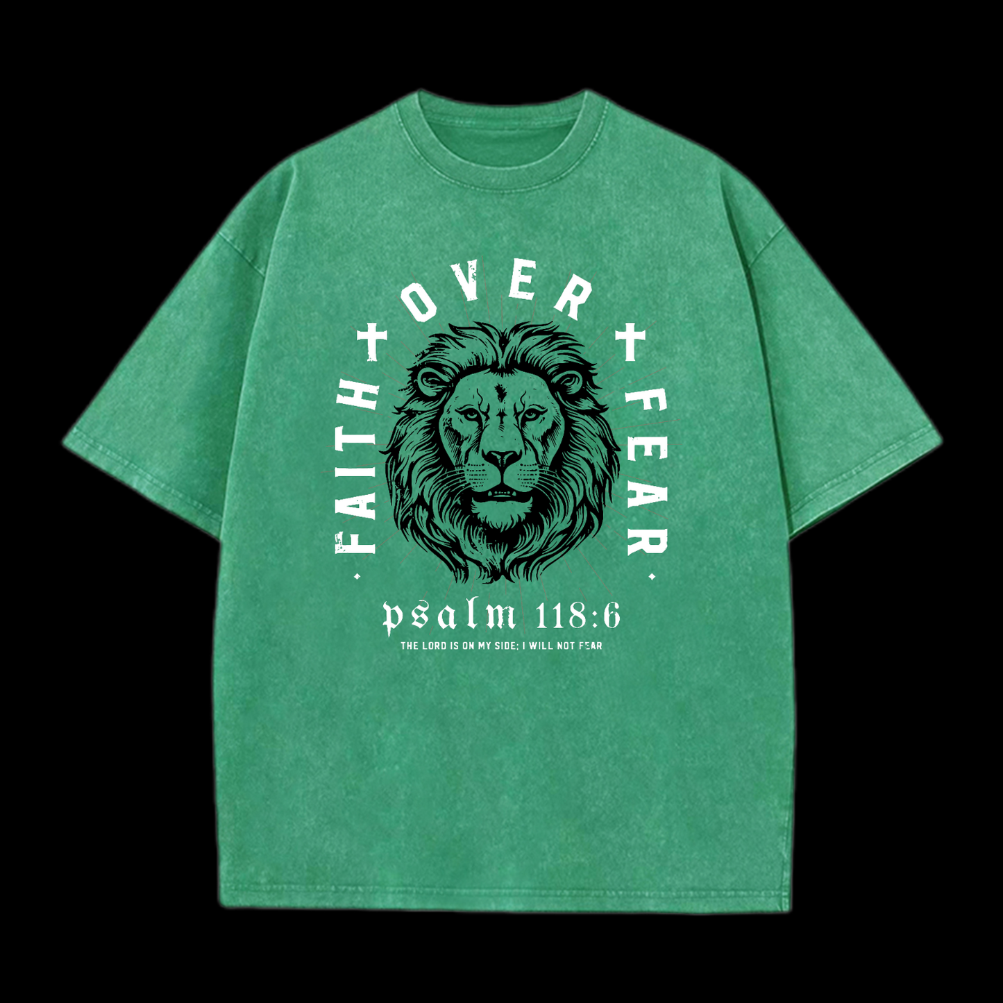 Faith Over Fear Washed T-Shirt