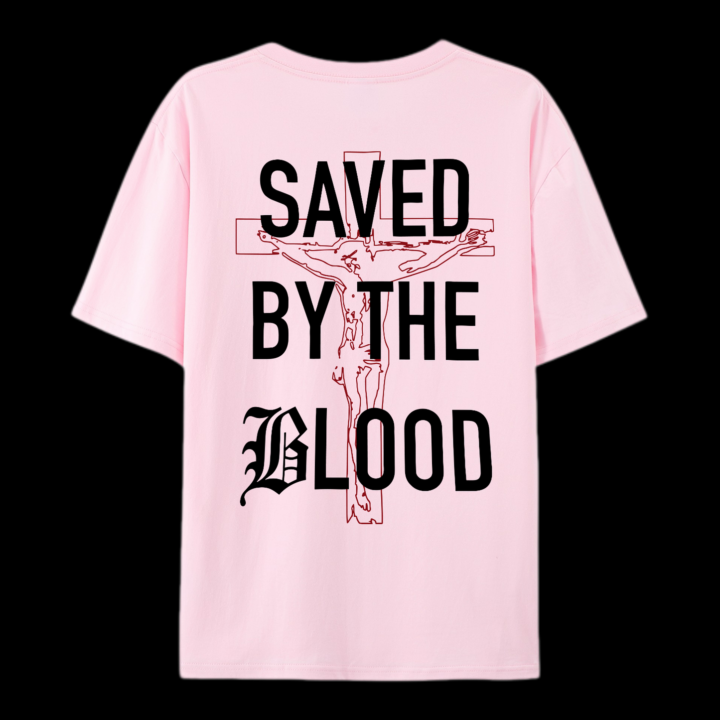 Saved By The Lord Cotton T-Shirt
