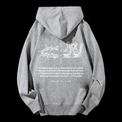 King Of Glory Drawstring Hoodie