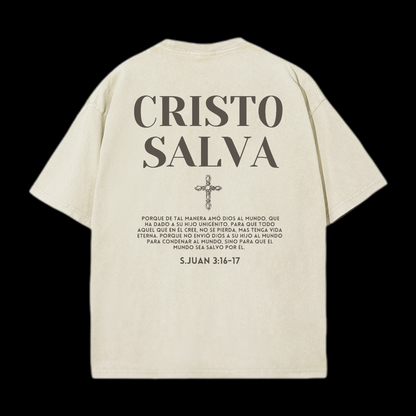 Cristo Salva Washed T-Shirt